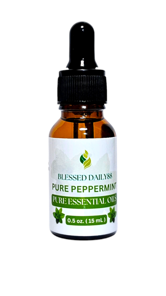 Pure Peppermint Essential Oil 0.5 OZ. ( 15 mL )